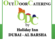Outdoor Catering service by Holiday Inn